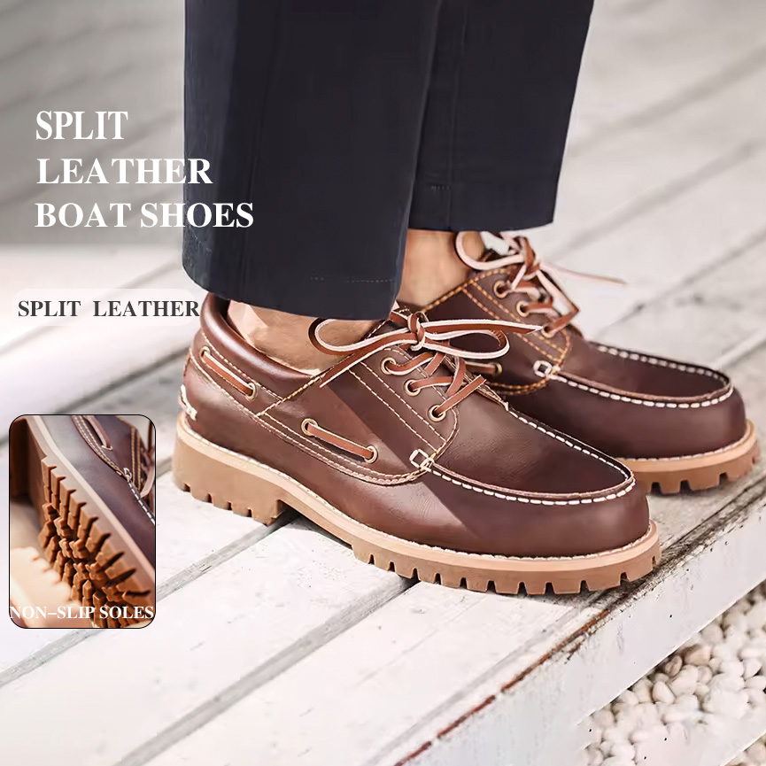 Men Formal Wear With Boots - أحذية مادن الرجالية الكلاسيكية بتصميم القارب،