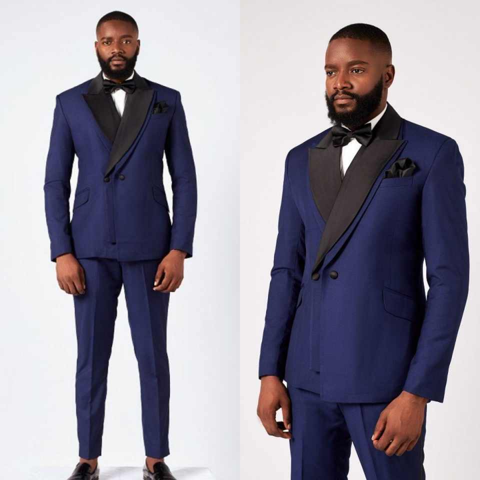 Men Formal Wear Modern - بدلات زفاف رسمية للرجال بياقة مدببة