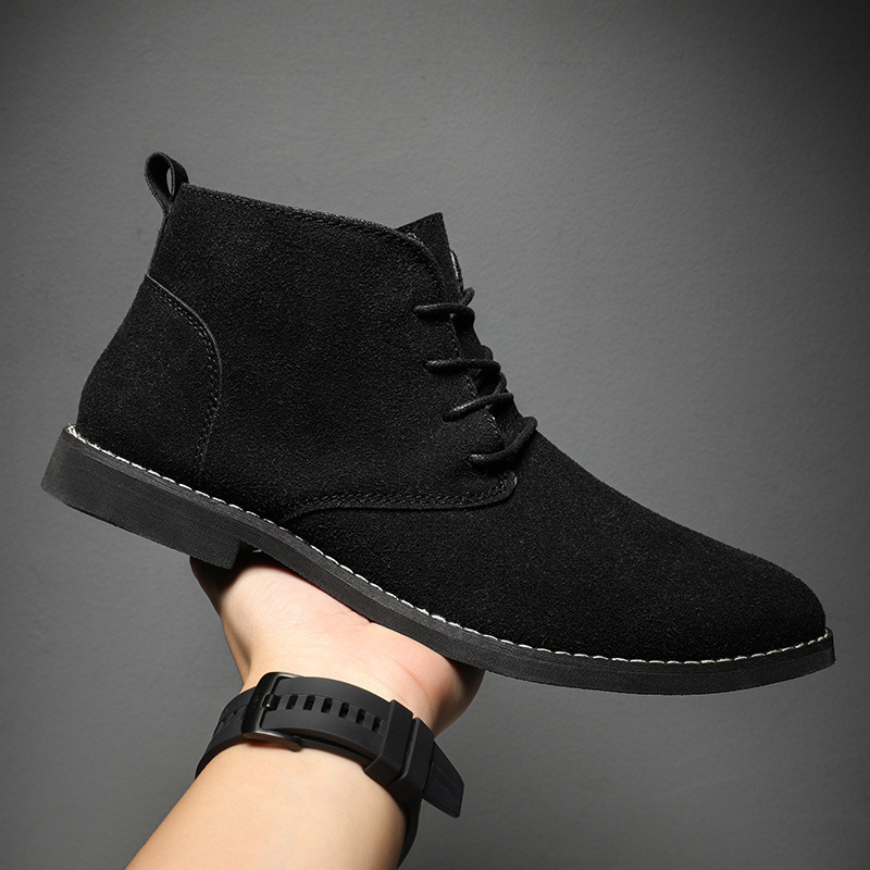 أحذية تشيلسي بنية اللون على ال - مراجعة Men Formal Wear With Boots وسعره