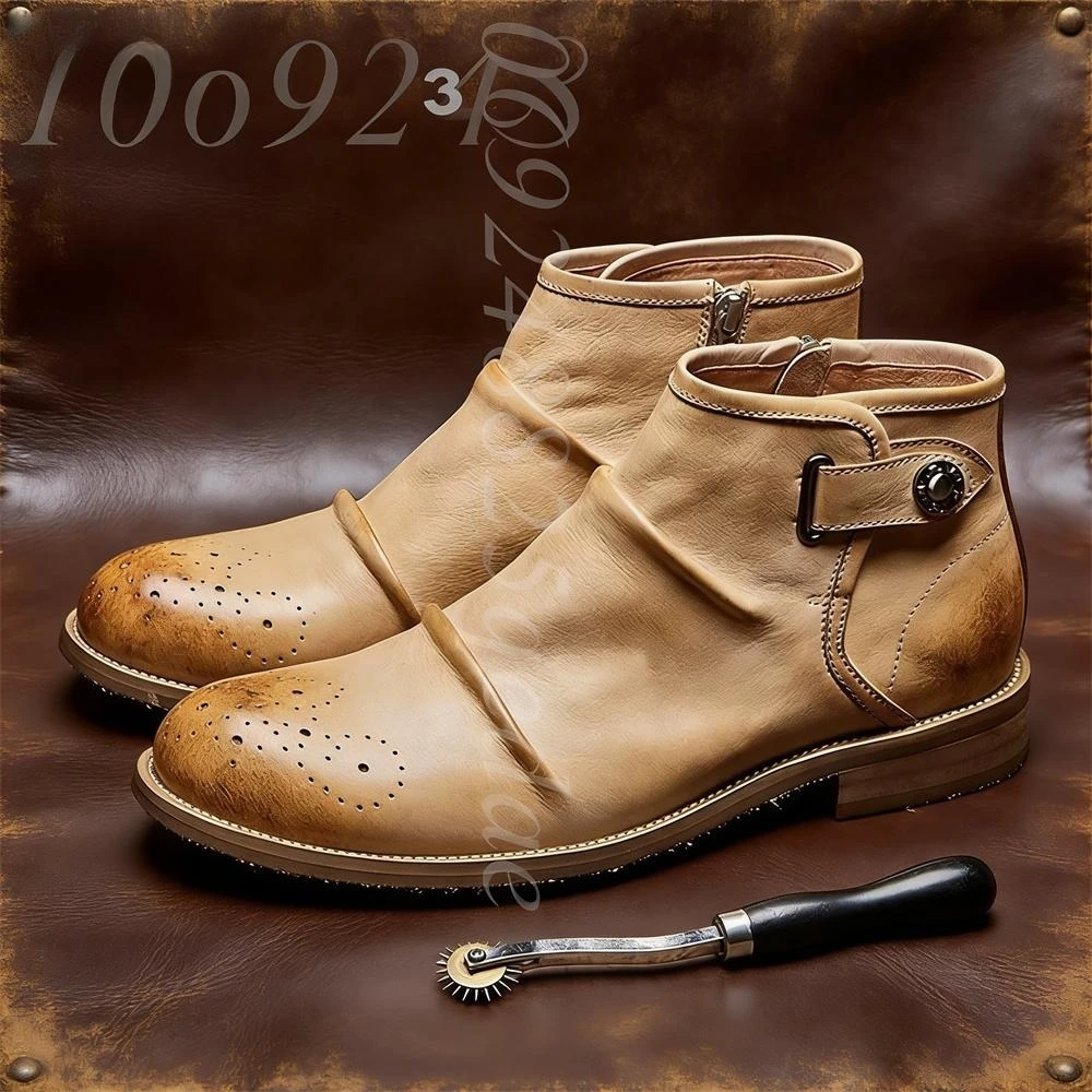 أحذية رجالية رسمية برباط وسحاب - مراجعة Formal Men Daily Wear Footwear وسعره