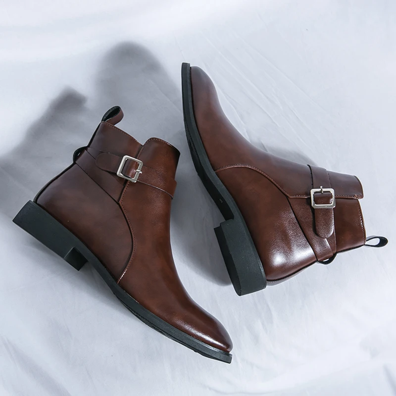 مصمم الأزياء الرجالية أحذية جل - مراجعة Men Formal Wear With Boots وسعره