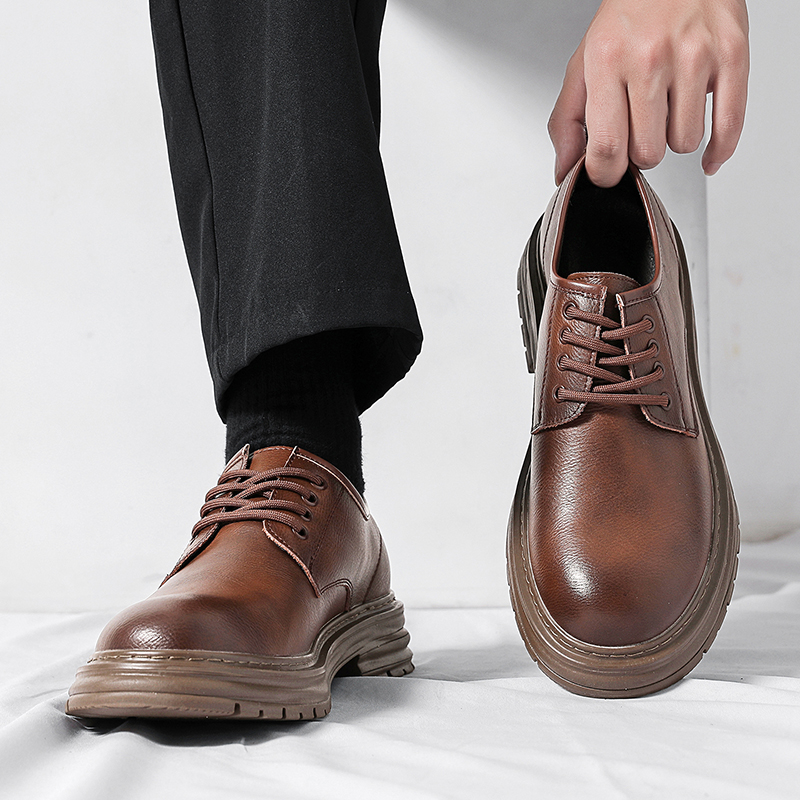 أحذية جلدية رسمية جديدة للرجال - مراجعة Formal Men Daily Wear Footwear وسعره