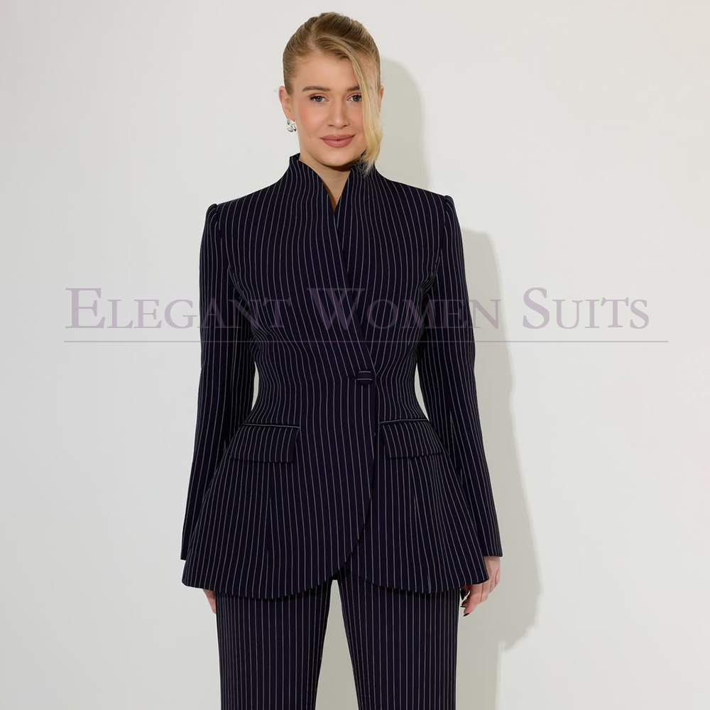 بدلات رجالية سوداء مخططة رسمية - مراجعة Men Formal Wear All Black وسعره