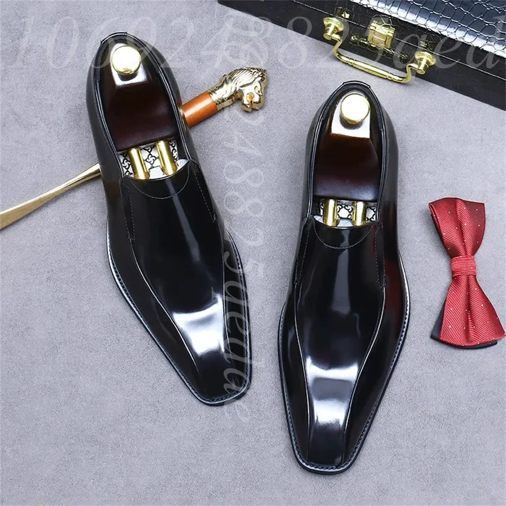 أحذية أكسفورد رجالية مصنوعة يد - مراجعة Formal Men Daily Wear Footwear وسعره