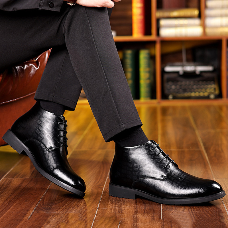 الرجال النمط البريطاني 2025 ال - مراجعة Men Formal Wear With Boots وسعره