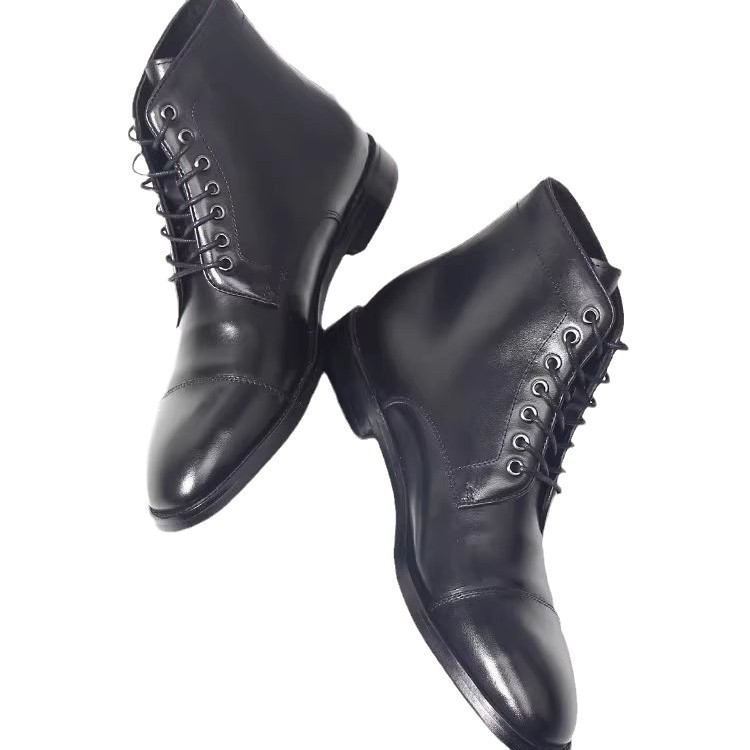 أحذية رجالية كلاسيكية مصنوعة ي - مراجعة Men Formal Wear With Boots وسعره