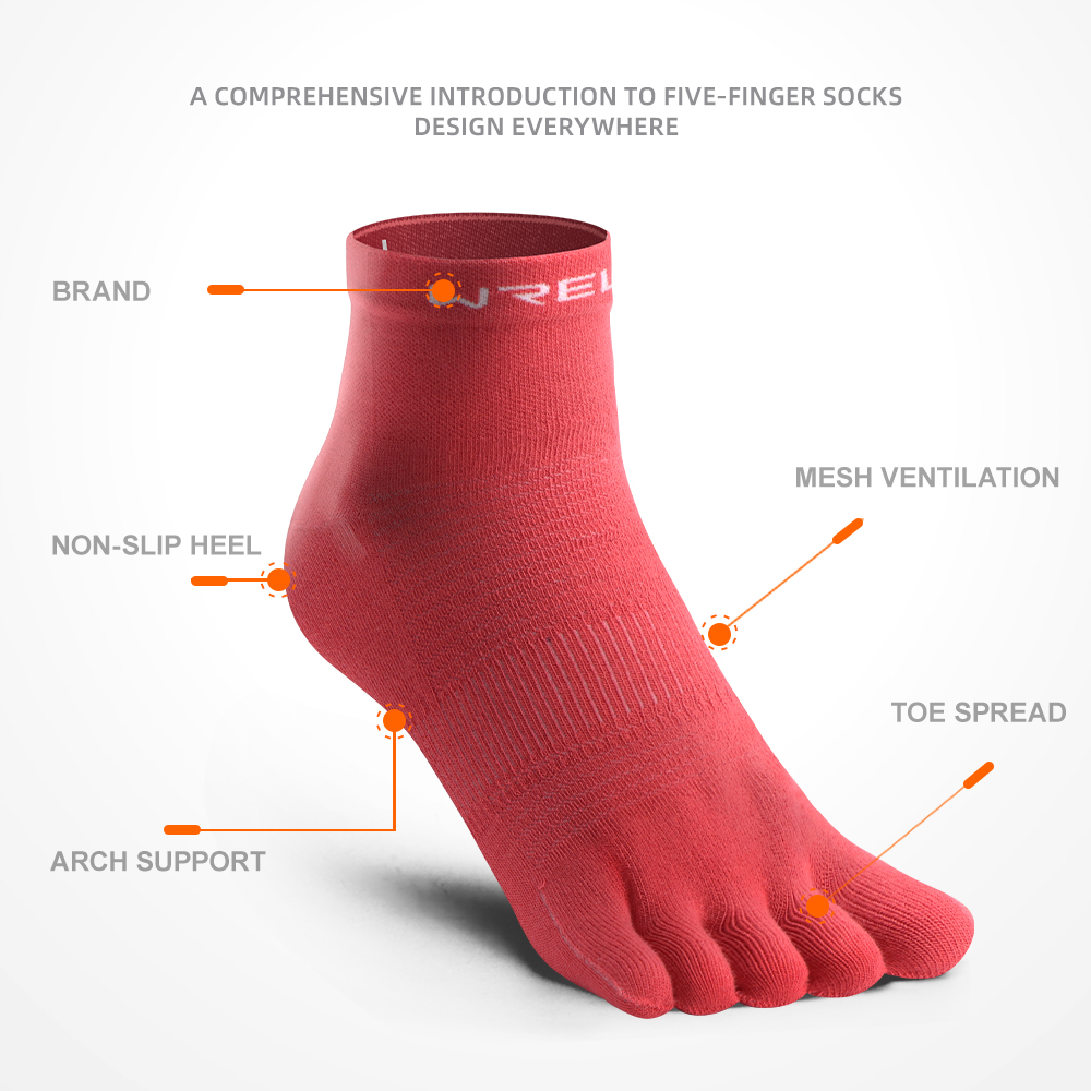 WRELS COOLMAX خمسة أصابع جوارب - مراجعة Sock Garter Men وسعره