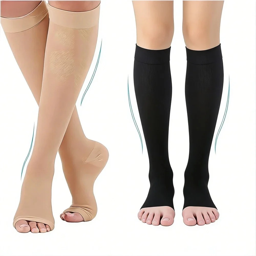 جوارب ضاغطة بدون أصابع، دعم طب - مراجعة Sock Garter Men وسعره