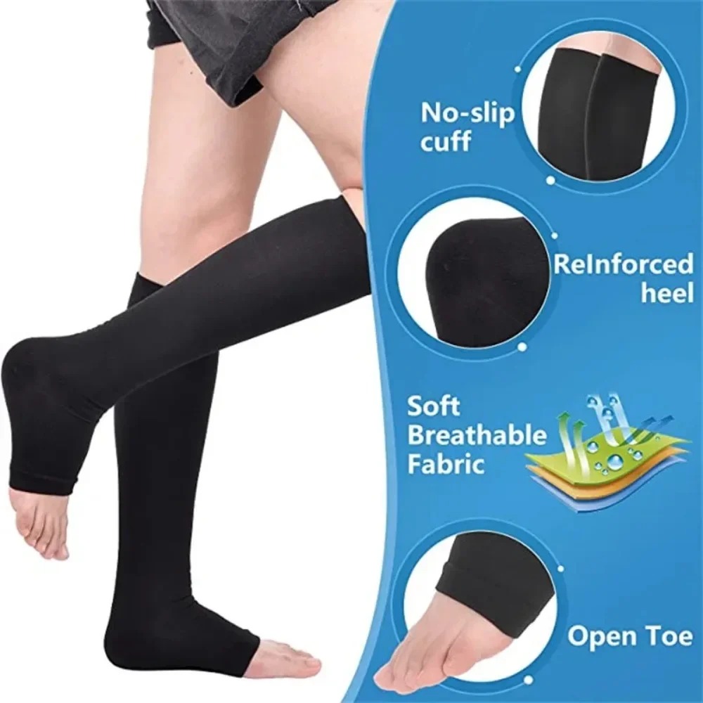 جوارب ضاغطة بدون أصابع، دعم طب - مراجعة Sock Garter Men وسعره