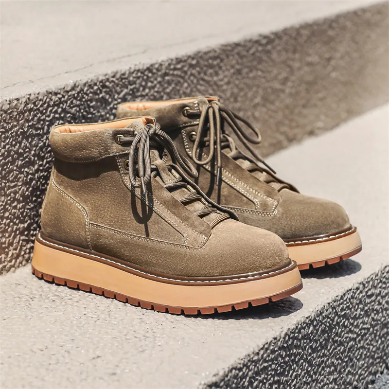 جديد الخريف الشتاء اليدوية الب - مراجعة Men Formal Wear With Boots وسعره