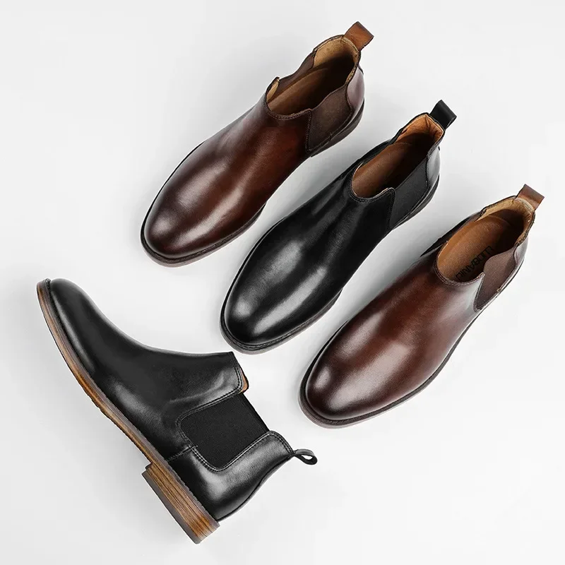 رجال الأعمال فساتين راقية الأح - مراجعة Men Formal Wear With Boots وسعره